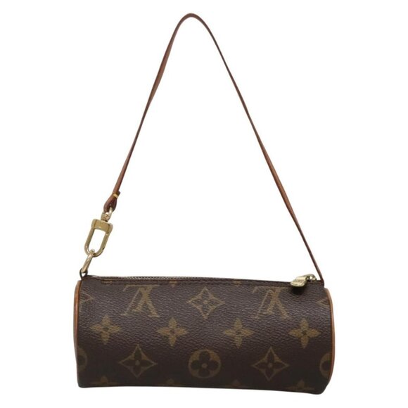LOUIS VUITTON Monogram Papillon Pouch LV Auth 132871 - Picture 3 of 16